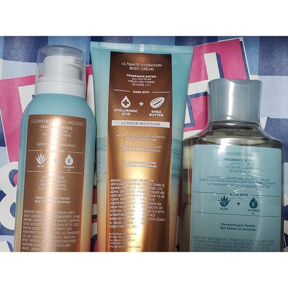 BBW MidSummer Dream Body Mousse Ultimate Hydration Body Cream & Shower Gel Wash - Picture 2 of 2